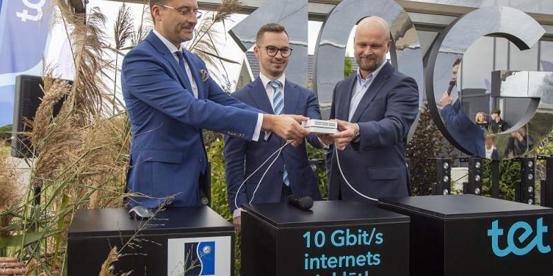 Latvijā ir ienācis pasaulē jaudīgākais 10 Gbit/s optiskais internets