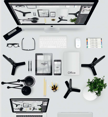 Birojs iebrauc mākoņos