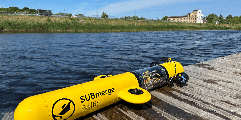RTU studenti radījuši Latvijas apstākļiem pielāgotu zemūdens dronu