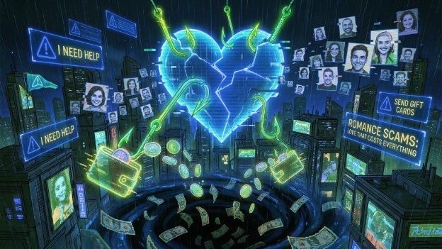 Valentīndiena un romantiskās krāpniecības: kā sevi pasargāt digitālajā laikmetā