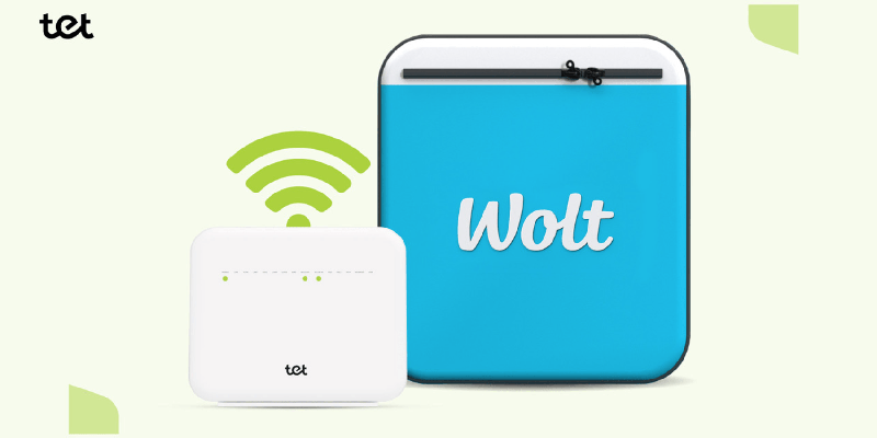 Tet interneta pakalpojumus tagad var iegādāties Wolt platformā