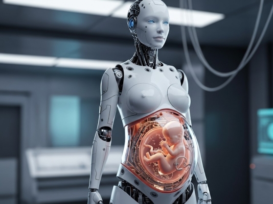 Ķīnas uzņēmums nākamgad cer prezentēt robotu, kas var piedzemdēt cilvēka bērnu