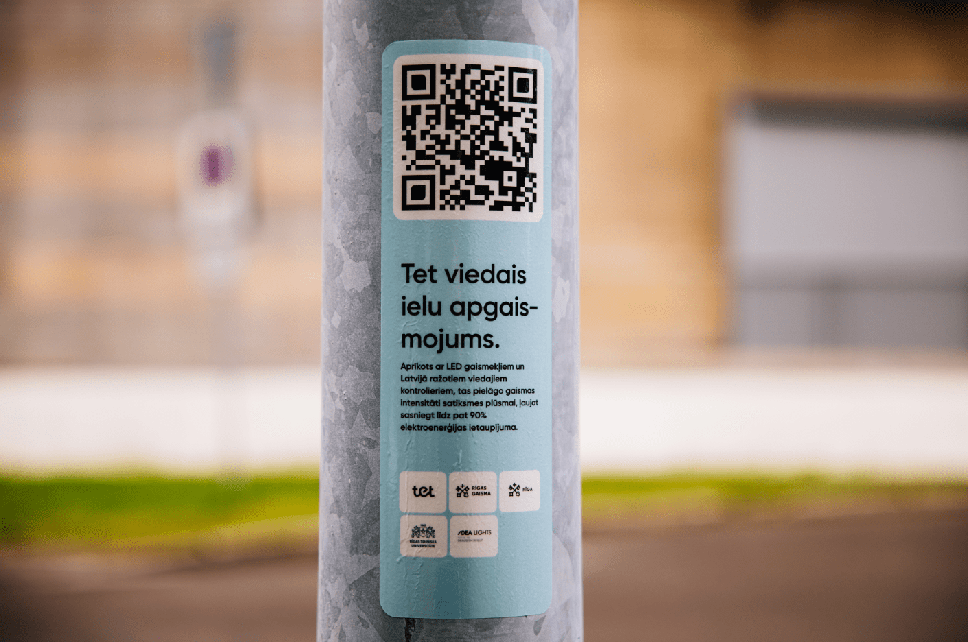 Tet viedā apgaismojuma risinājums palīdzējis ietaupīt jau 77% elektroenerģijas  